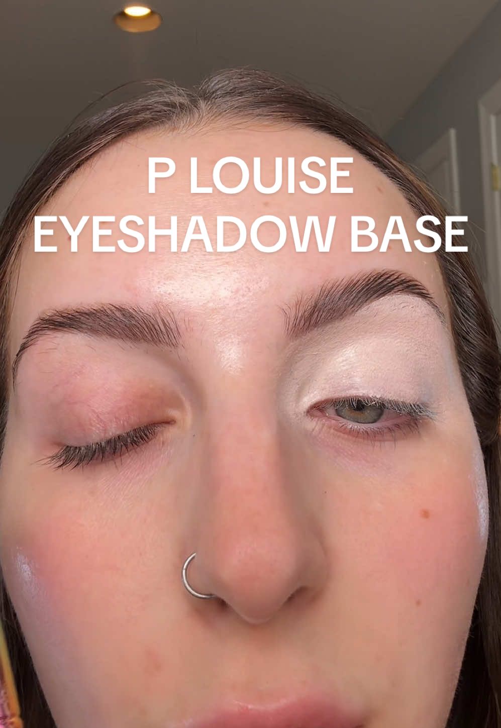 Easiest way to amp up a makeup look- getting rid of the eyelid veins and crisping up the brow (there’s absolutely nothing wrong with the before- I just loveeee how sleek and out together this makes the makeup look!) Using shade 1 @PLOUISE  #plouise #plouiseeyebase #tiktokshopcreatorpicks #beautyandlifestyledeals #tiktokshopblackfriday 