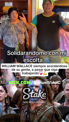 Mi tío @Manuel Vidal lo máximo, siempre apoyando a su pueblo 💪❤️‍🩹#manuelvidal #williamwallace #kickperu #tiktokviral #fyp 