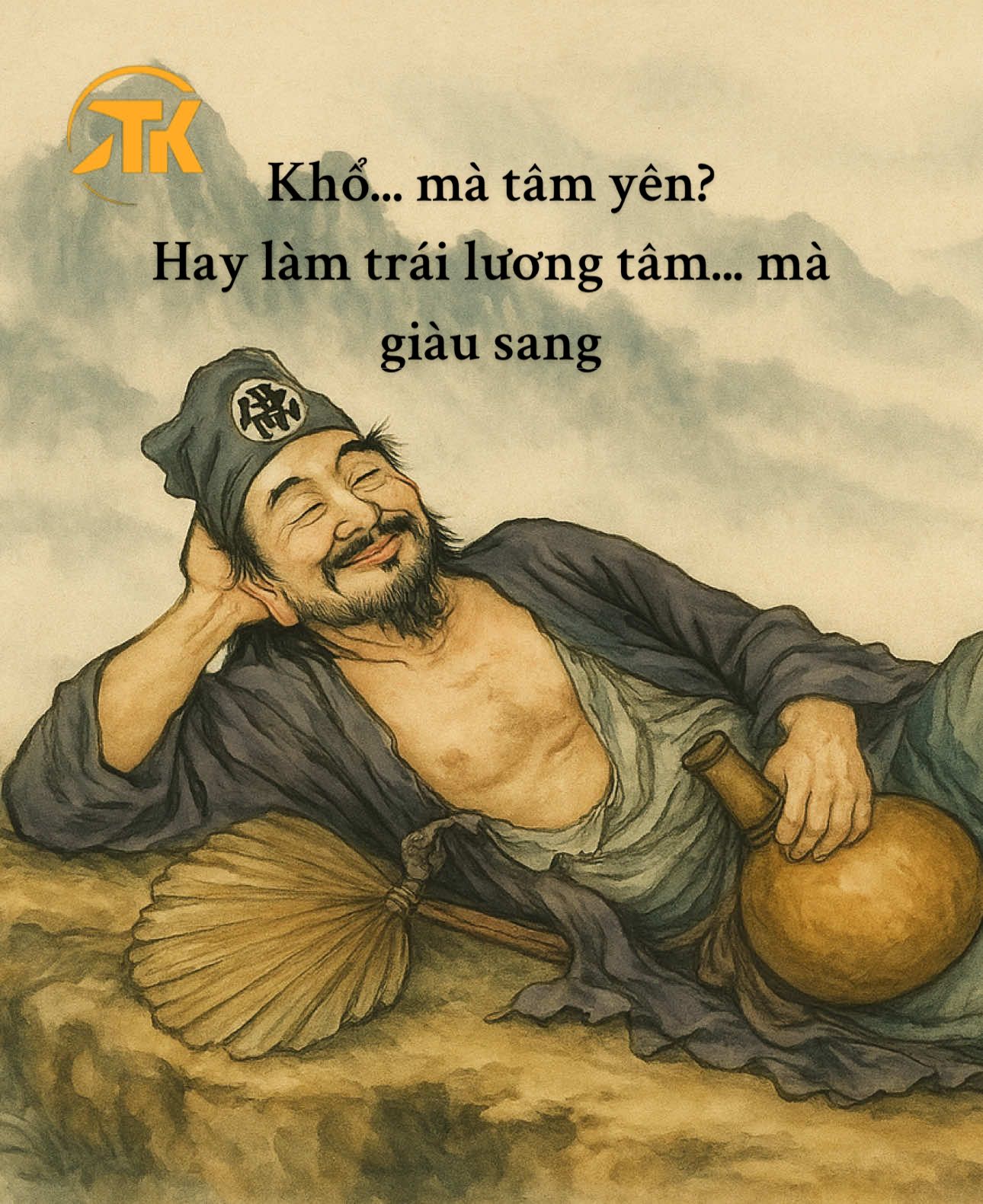 Khổ... mà tâm yên? Hay làm trái lương tâm... mà giàu sang #tediendaovadoi #tedien #tecongdaovadoi #phatphapnhiemmau #tecong 