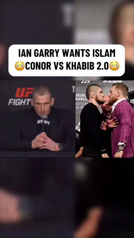 ##iangarry vs #islammakhachev #ufcqatar #fight #callout 