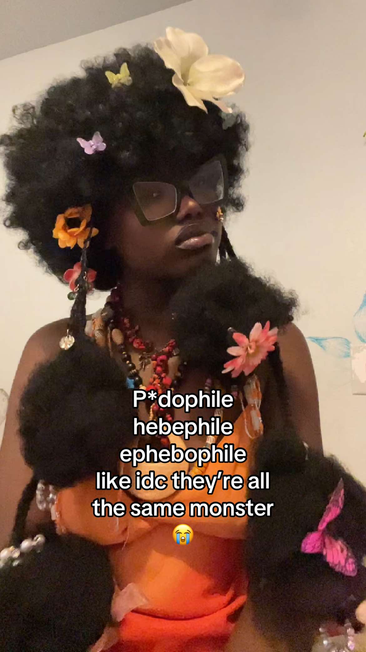 as a teacher I’m genuinely enraged and disgusted. My wife and I will find every single kind of PHILE there is and extinguish all of yall if thats wat takes to protect my students. Yall are gross. There is no justification to r-wording a child!!! Infant, prepubescent, preteen, teen, they are CHILDREN. WHY R U KISSIN N FKIN ON A CHILDDDDDDDD @ ur grown president age???? #artteacher#teacher #wtf