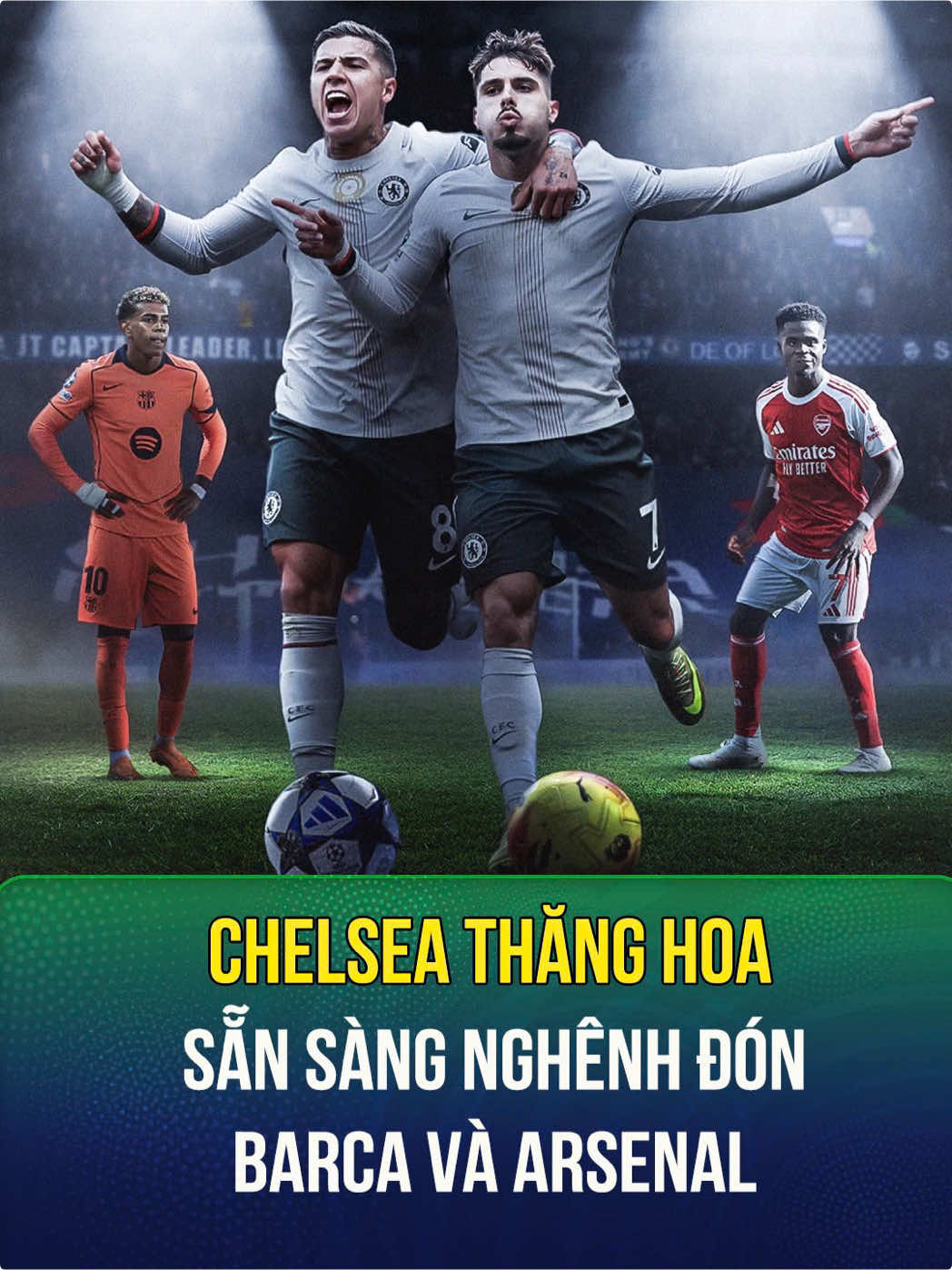 Chelsea tưởng không mạnh, ai ngờ mạnh không tưởng #foryou #viral #chelsea #epl 