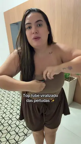 ✨ O top sem alça que realmente sustenta! ✨ Se você sempre achou que tomara que caia não é pra você… amiga, o TopTube muda esse jogo 😮‍💨💥 Tecido duplo, alta gramatura, zero transparência e uma sustentação que até quem tem seios maiores AMA 🤍🔥 Perfeito pra looks do dia, treinos leves ou aquela produção básica-chique 😍✨ Clica no carrinho laranja e garante o seu antes que acabe 🛒🧡 #TopTube #AchadinhosTikTok #LookDoDia #PraElas #plussize 