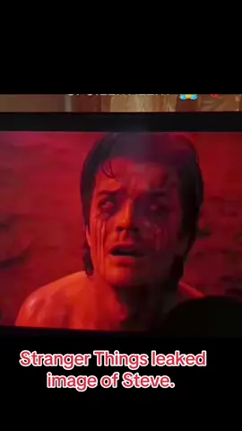 Stranger Things leaked image of Steve.  Let me know if this is fake news or not 😭😭😭😭 ##StrangerThings5##steve