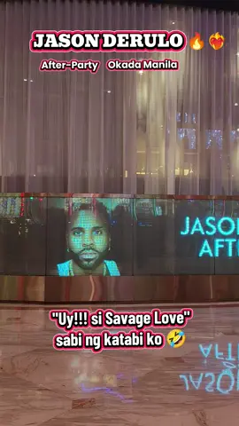 Jason Derulo in Manila 2025 🔥 After-Party One night Only 😍 #jasonderulo #jasonderuloinmanila #savagelovejasonderulo @myboosafespace #jasonderuloconcert #moaarena 