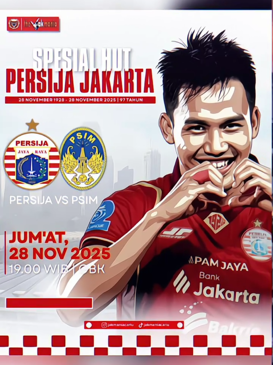 back to gbk spesial hut persija Jakarta yang ke 97th🥳 #persija#hutpersija#persijavspsim#persijaday#jakmaniacariu 