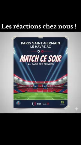 Les reactions PSG - Le Havre chez nous❤️💙🏆 .....pas de tout repos encore  😉 #allezparis #PSG #Ligue1 #ICICESTPARIS #reactions  @psg 