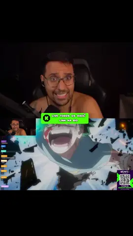 brkk assistindo boku no hero #brkklive #react #anime #bokunoheroacademia #bokunohero #modoriya #brkk #bakugou