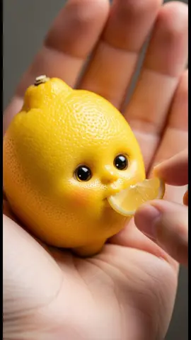 おいちぃ〜😋 #かわいい #咀嚼音 #viral #レモン #自撮り 