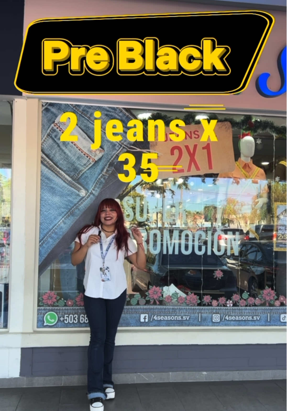 Válido del 21 al 27 de noviembre. Ven por tus cargos favoritos. 🤑🤩🛍️ #tiendaderopa #navidad🎄🎀 #sivar #viraltiktok #blackfriday 