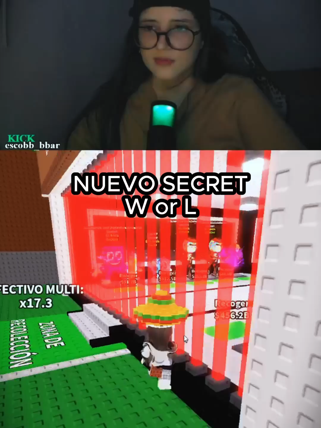 W or L #streamer #kickclips #videojuegos #viraltiktok #gameplay #foryou #kick #fyp #esco4b  #robarbrainrots #brainrotmeme #brainrot #luckyblock #eventobrainrot #robaunbrairont