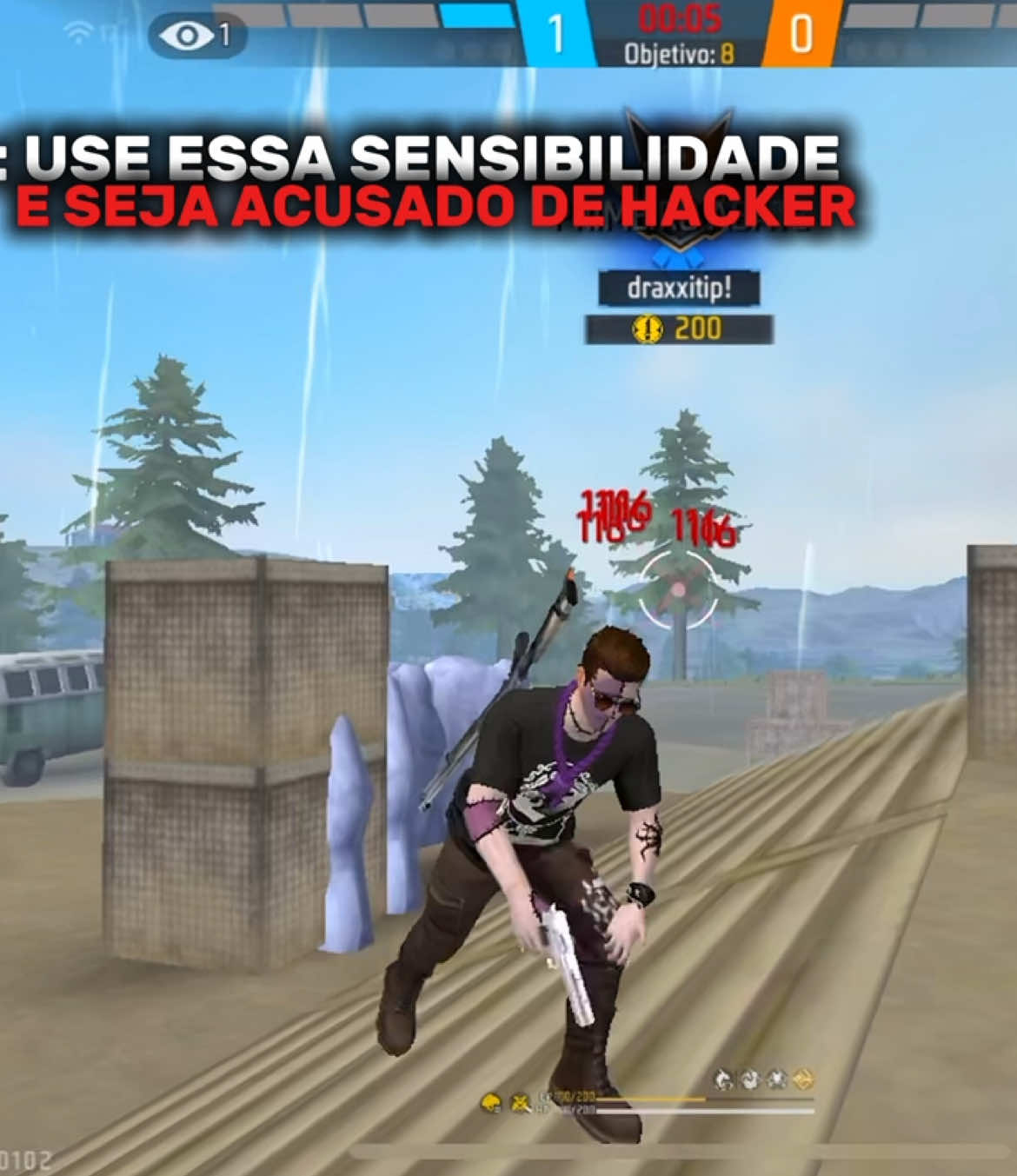 Melhor Sensibilidade xitada nova atualização do ff para dar full vermelho ✅️  Sensibilidade atualizada xitada✅️⚙️nova atualização 2025 sensi xitada #viral #fyp #sensibilidadefreefire #drax #dpiff