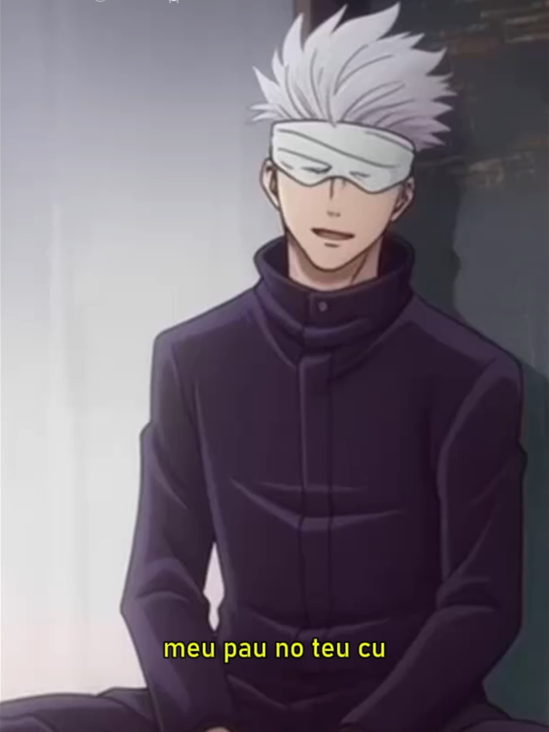 GOJO PERDENDO A LINHA COM O PANDA KKKKKKK #jujutsukaisen #satorugojo #yuta #anime 