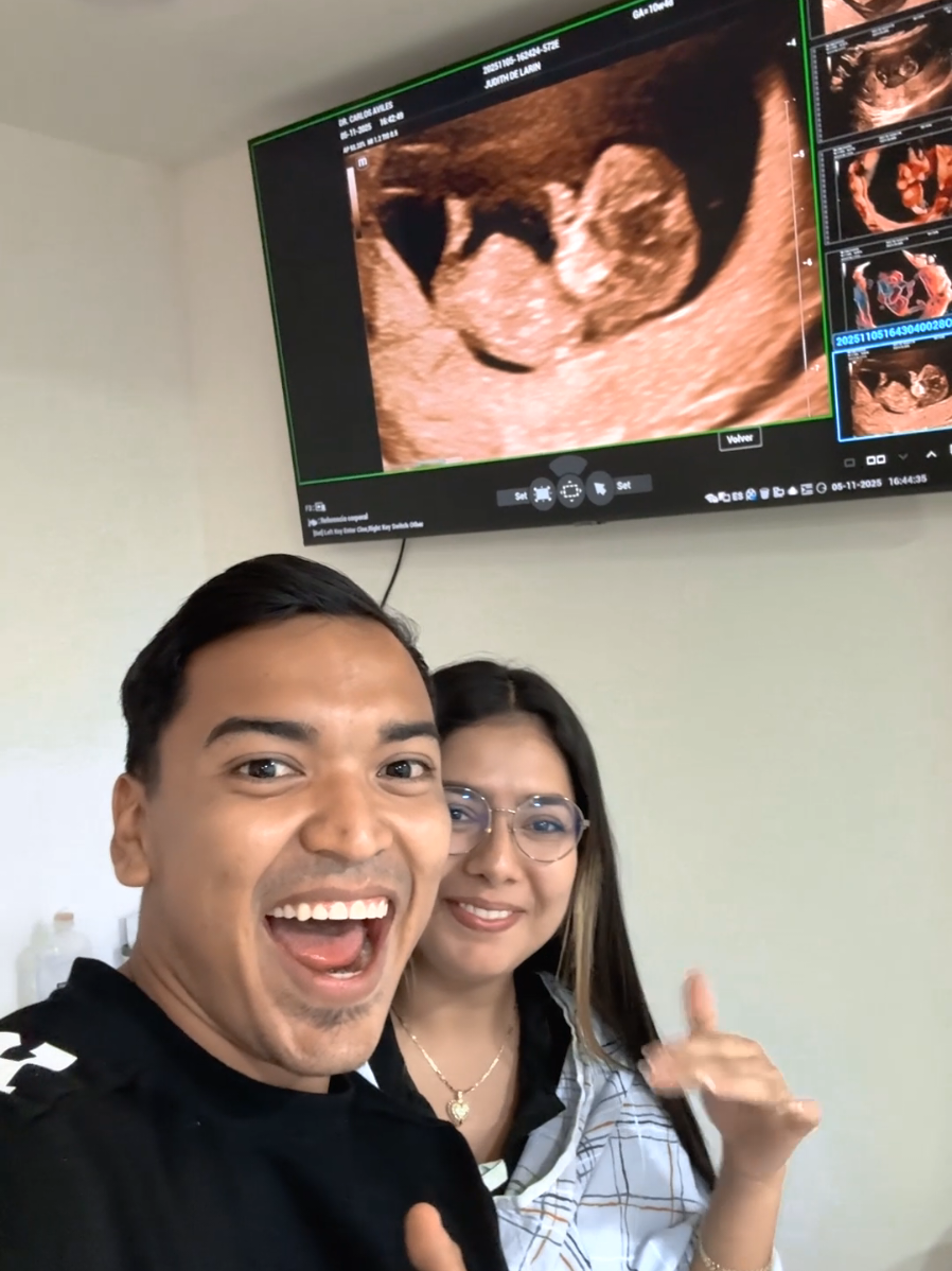 “La familia crece… y nuestro corazón también. Con mucha alegría anunciamos que ¡esperamos nuestro primer bebé!” #alfredolarin #yudivargas #parati #elsalvador #mexico 