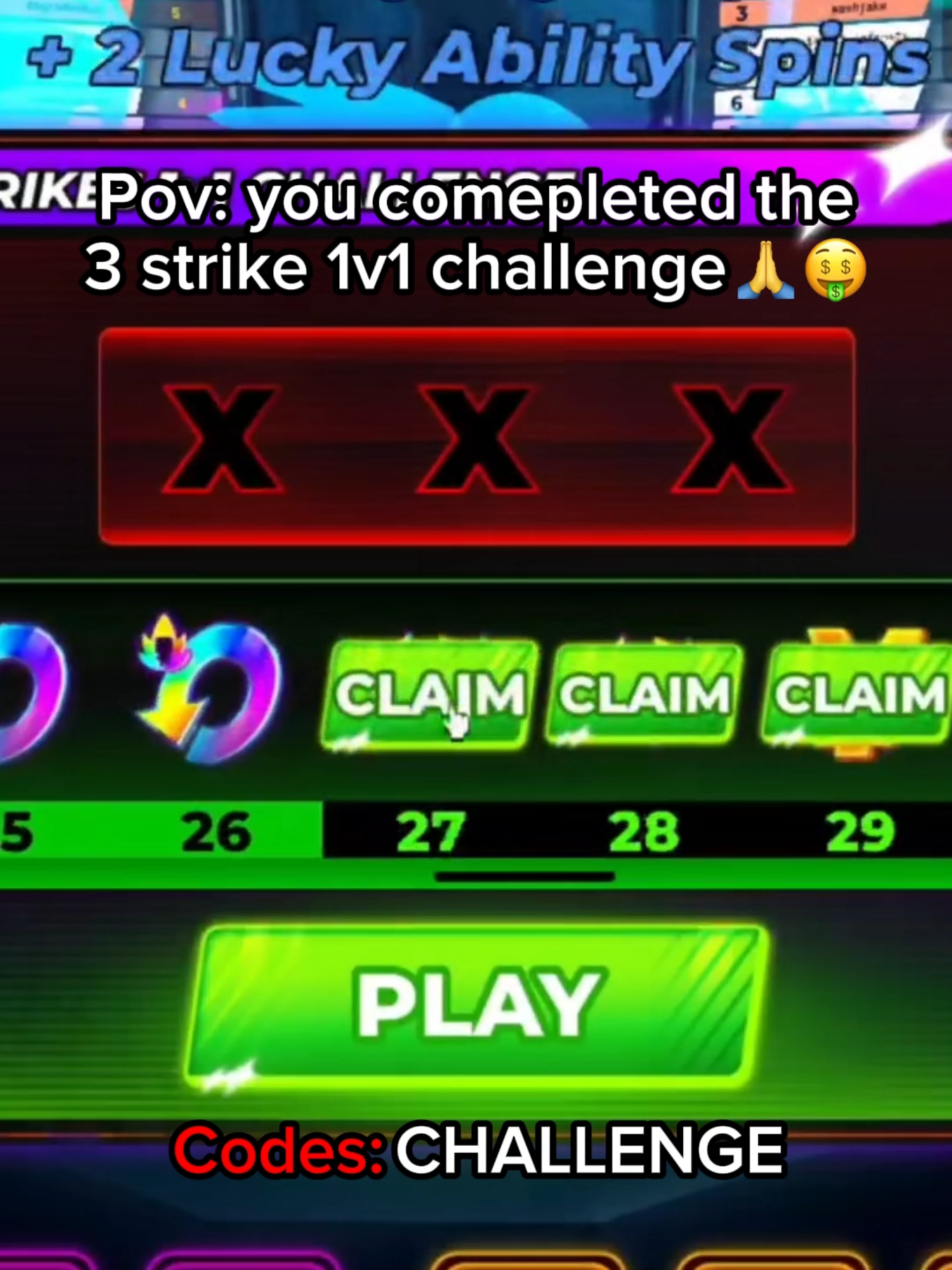 Completing NEW Volleyball legends challenge #fyp #vbl #roblox