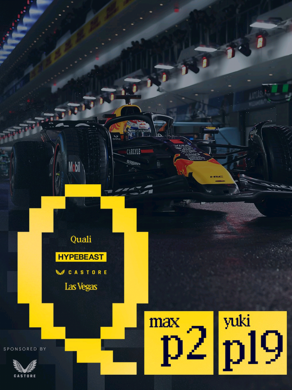 Start from P2 today! Siap grasak grusuk di T1 🗿 #maxverstappen #redbullracing #formula1 #lasvegas #fyp 