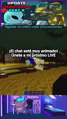 Rieles Tiesos con los compas #deadrails #roblox #seyaru