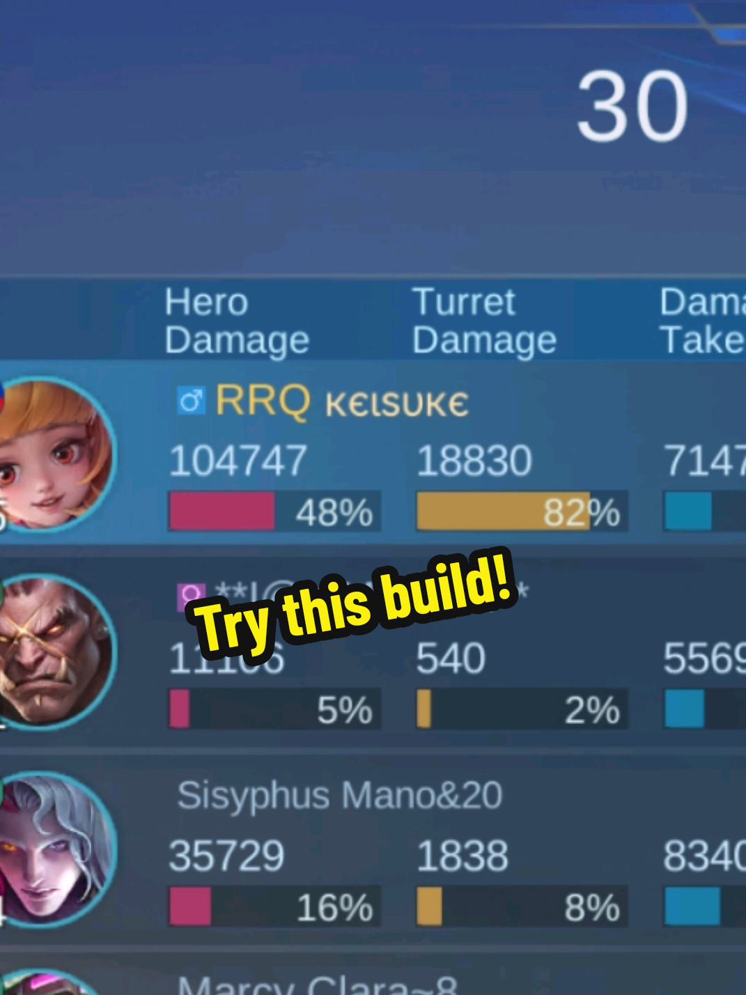 Build reveal at the end🤭 #mlbbcreatorbase #mlbb #mobilelegends #angela #fyp