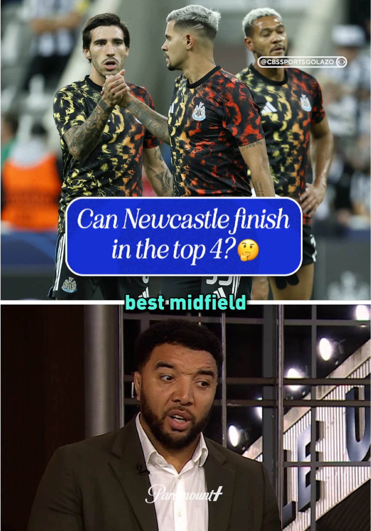 Troy Deeney believes Newcastle will challenge for a UCL spot, whilst Man City will fail for the title 👀📊 #Soccer #football #futbol #PremierLeague #futebol 