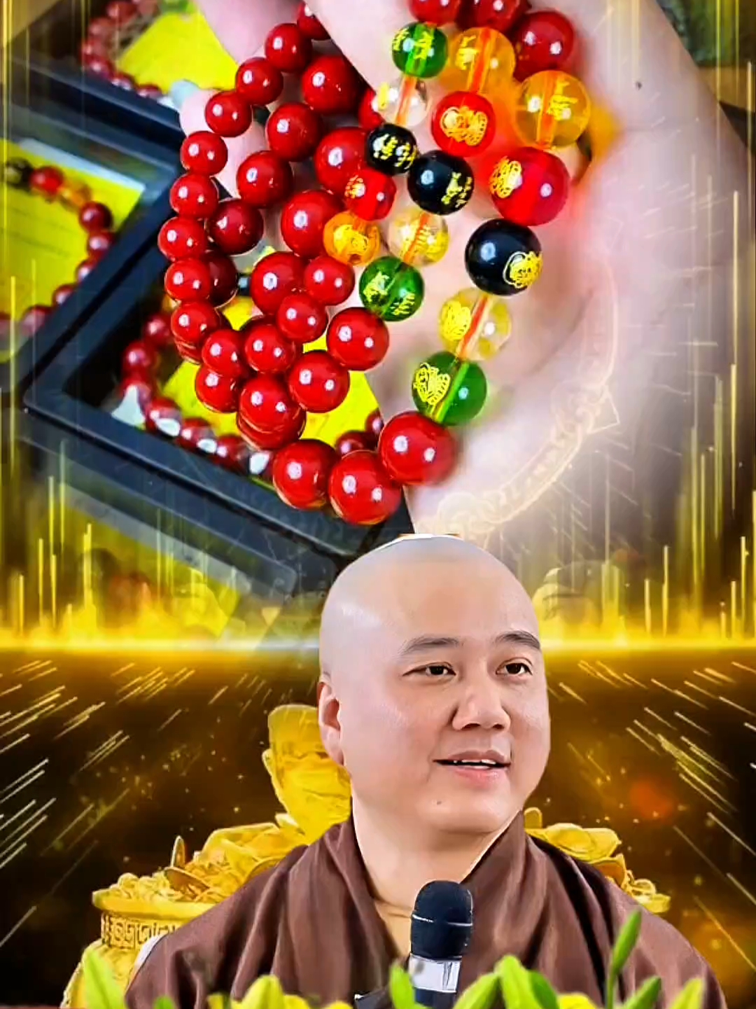 Vòng tay chu sa ngũ lộ thần tài #vongtaychusa#vatphamphongthuy #TaiLocBinhAn 