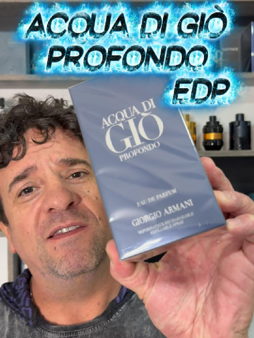Acqua di Giò Profondo EDP - Dembruio. #perfume #renatão #humor #acquadigio #profondo