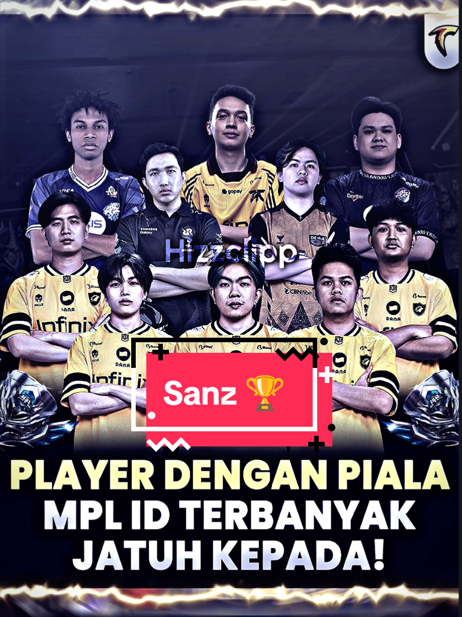 ONIC Sanz Dinobatkan Sebagai Player Pemegang Piala Mpl Terbanyak Yaitu 7 piala mpl 🏆🥶🫡 @Gilang_Sanz #onicesport #sanz #mpl #fyp #foryou 