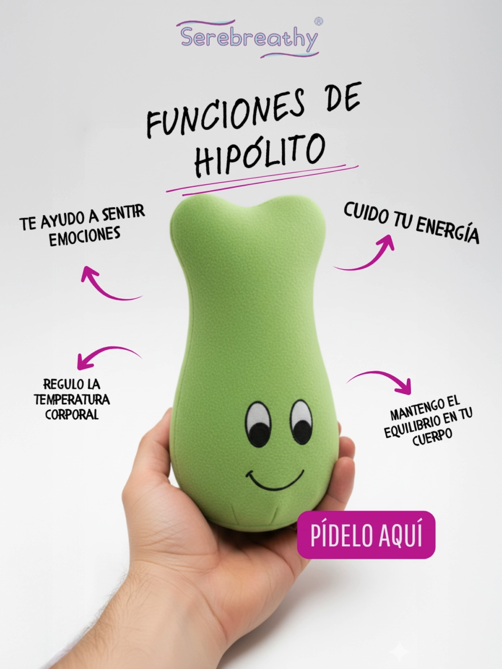 Conoce las funciones de Hipólito, el gran regulador que ayuda a mantener a tu cuerpo en equilibro. #hipolito #serebreathy #Equilibrio #neurociencia #aprendiendojugando #hipotalamo