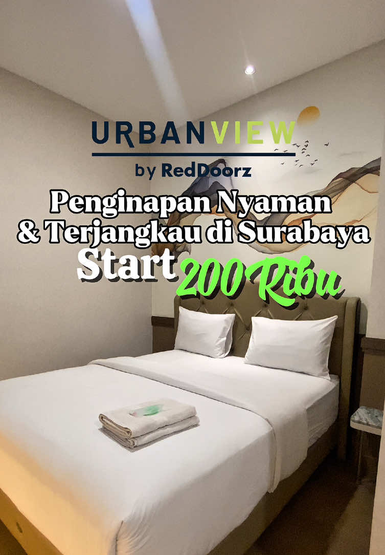 Penginapan nyaman & Terjangkau di Surabaya…kali ini aku staycation Urbanview Kencana Residence Near Pakuwon Mall Surabaya dan ternyata nyaman banget! Lokasinya strategis di Jl.WL X  No.07 Sambikerep Surabaya, fasilitasnya lengkap mulai dari amenities, wifi gratis, parkir mobil. Harga per malamnya juga Terjangkau banget! Booking-nya juga gampang lewat aplikasi RedDoorz — jangan lupa pakai promo code “YUKNGINEP”biar dapat potongan harga spesial di @RedDoorz Indonesia  #RedTRavelers ##URBANVIEWbyRedDoorz #bukasemuapintu #urbanview #hotel 