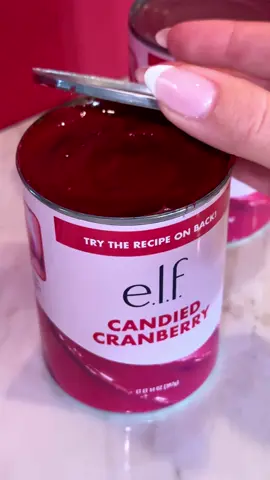 love a saucy teaser 🤭 hit follow so you don't miss the reveal TOMORROW #elfcosmetics #eyeslipsface #blackfriday #limitededition #cranberry 