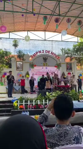 Puncak perayaan ulang tahun SMP N 2 Dempet #fypviralシ #fyppppppppppppppppppppppp #fypシ゚ #tiktokviral #hut 