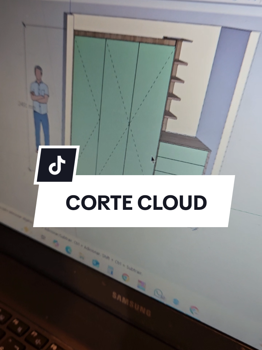 Realizamos projetos e também cortecloud para todo o Brasil. #marcenaria #arquitetura #designdeinteriores #cortecloud 