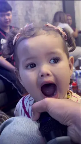 Samson mode cute🤣 #thehumphriesfamily #briella #baba #kimmy_kimberley 