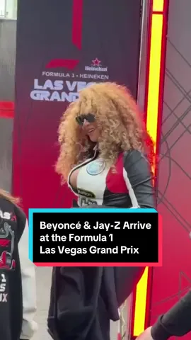 This is not a drill! 🚨 We just spotted #Beyonce and #JayZ at the #Formula1 #LasVegasGrandPrix. #F1 