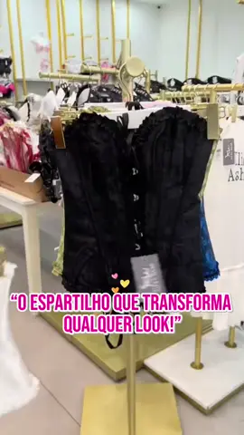 “Esse espartilho é para mulheres que querem marcar presença com elegância, cintura modelada e aquele toque de confiança feminina. Ideal para festas, casamentos e montar looks poderosos!” #espartilhofeminino #corsetfeminino #modafeminina #achadinhosshopee #shopeebrasil 
