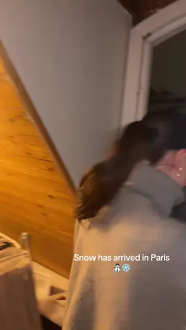 Best time of the year ❄️ #foryou #paris #christmasinparis #montmartre #snow 