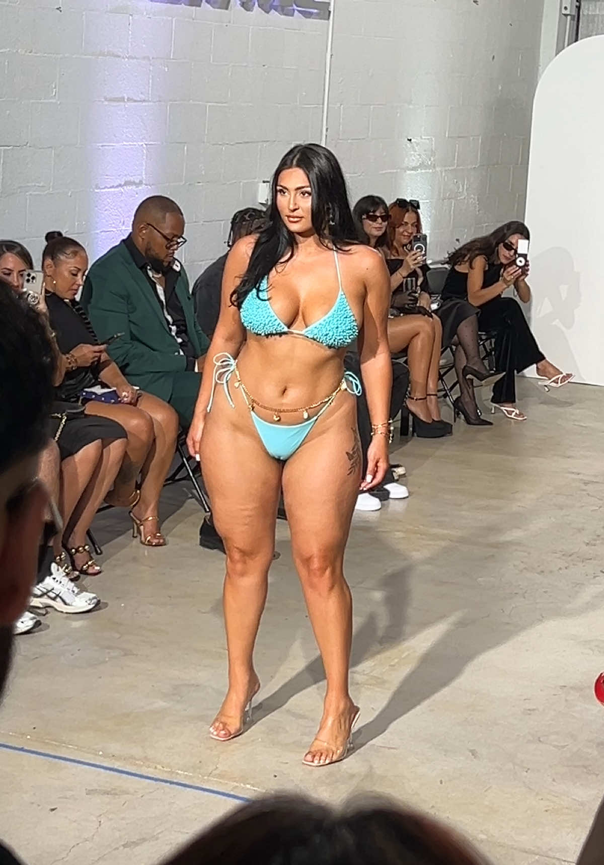 @Erifili Sfakianakis during Miami swim Week by @@hautegala🔥😍 ##fyp##foryoupage##foryoupage##bikini##model