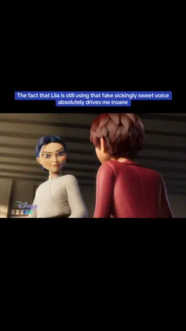 I was thinking she was over using that voice after her true colors were revealed #miraculously #miraculousladybug #Lilarossi #Disney #xyzbca