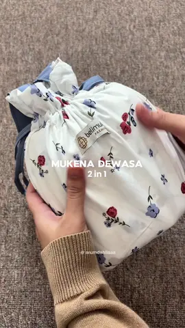 SHOLAT TAPI FEELING KAYAK ABIS DI SAUNA? 🫠 ✋ Say no more! Kenalan sama Mukena 2in1 anti-gerah club. Motif bunganya lucu, bahannya dijamin ADEM PARAH, sholat auto jadi me time. Dijadiin mukena biasa? BISA! Dijadiin poncho? JELAS!  ⚠️ Disclaimer: Harga bisa berubah sewaktu-waktu ya bestie! Jadi, gercep checkout sebelum nyesel! #mukenadewasa #mukena2in1 #belimukena #gajiansale #promoguncang1212 