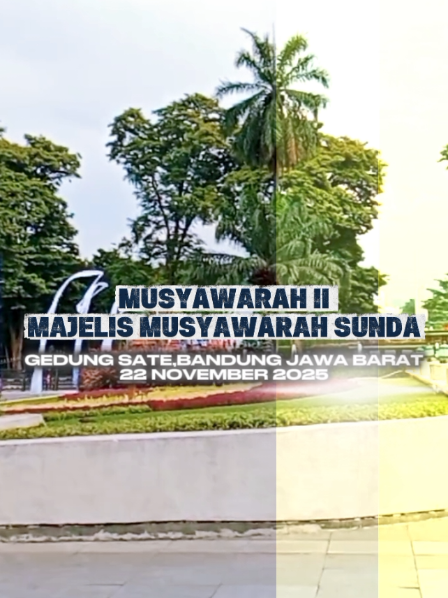 Musyawarah II Majelis Musyawarah Sunda di Gedung Sate, Sabtu 22 November 2025. #kdm #dedimulyadi #andriperkasakantaprawira #fyp #sunda 