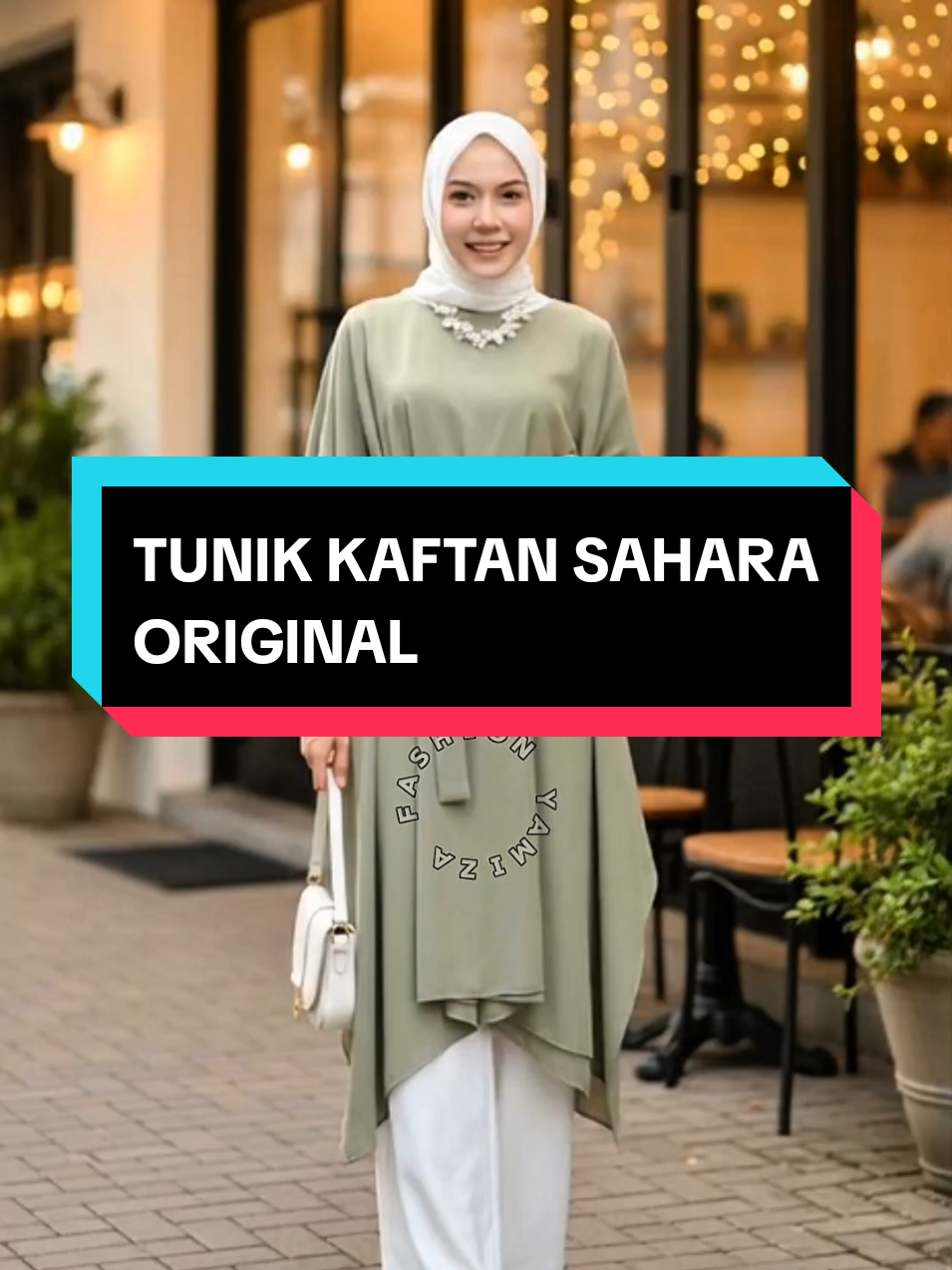 tampil stylish dan modis gak harus mahal. #tunik #kaftantunik #tunikkekinian #tunikmurah 