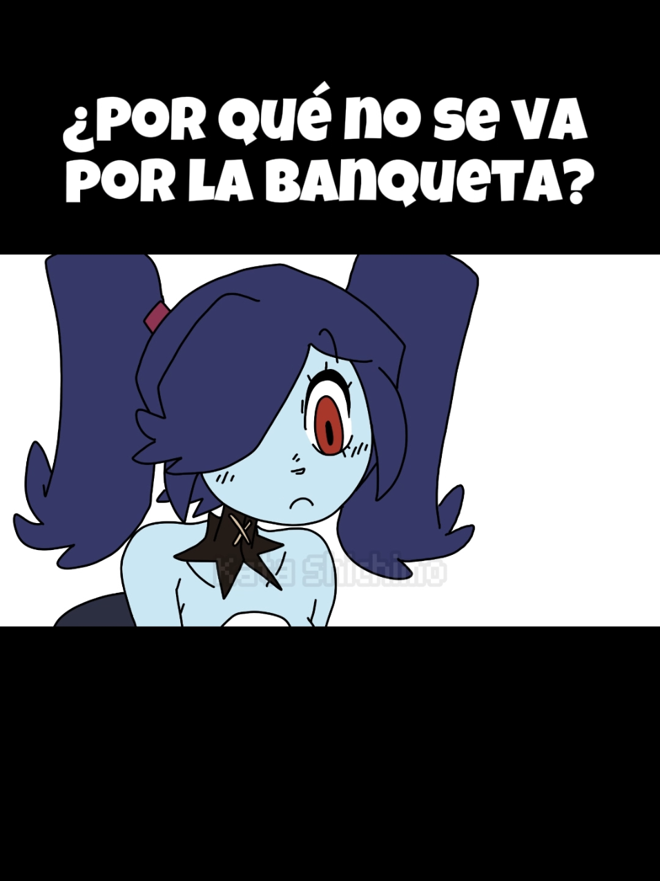 ¿Por qué no se va por la banqueta? Animación de Skullgirls #fy #fyp #humor #Skullgirls #animation