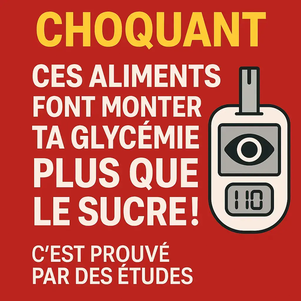 🩸😳 AVERTISSEMENT : Ce que tu vas lire ci-dessous n’est pratiquement jamais expliqué au grand public… Et pourtant, c’est l’une des vérités les plus importantes si tu veux comprendre pourquoi tes valeurs peuvent exploser alors que tu n’as même pas touché au sucre. 🎯 On t’a laissé croire que seul le sucre “classique” faisait monter. La réalité est bien plus complexe… et surtout beaucoup plus cachée. 🚨 LES ALIMENTS QUI FONT MONTER PLUS VITE QUE LE SUCRE (LISTE CACHÉE) Oui, certains aliments “normaux”, “inoffensifs”, “du quotidien”, provoquent une montée PLUS RAPIDE que le sucre blanc. 👉 Et c’est ça qui surprend TOUT LE MONDE. 🥖 1. Baguette blanche (le pire de tous) Structure ultra fine → absorption éclair → montée express. 📈 Dans certaines analyses nutritionnelles, plus rapide que du sucre pur. 🍚 2. Riz blanc (surtout réchauffé) Le réchauffage transforme l’amidon → vitesse x2. Les gens pensent manger “léger”… et pourtant c’est l’un des plus rapides. 🥔 3. Purée / pommes de terre cuites Plus l’aliment est “mou”, plus il monte vite. La purée ? Un boost immédiat. 🍞 4. Pain de mie / pains industriels Soft, humidifiés, enrichis → absorbés en quelques minutes. 🍿 5. Maïs soufflé Pic ultra rapide malgré “0 sucre ajouté”. 🍉 6. Fruits ultra aqueux (pastèque, melon) L’eau + le fructose → ascenseur très vif. 🥯 7. Pain hamburgers / brioché Le mélange farine + sucre + matière grasse = montée puissante. 🧃 8. Jus (même sans sucre ajouté) Les fibres sont retirées → ça passe direct. 🥞 9. Farines blanches → gâteaux, crêpes, pâtes molles L’aliment “rapide” par excellence. Ce n’est pas sucré mais ça agit comme si c’était encore pire. 🫓 10. Galettes de riz / maïs L’un des “chocs secrets” les moins connus. Index ultra haut → montée violente. 🔍 LE PLUS FOU ? Les pics les plus violents viennent rarement des aliments sucrés. Ils viennent des aliments traités, écrasés, transformés, réchauffés, pulvérisés. Et ça, on ne te l’a jamais expliqué clairement. ⚠️ Pourquoi on ne t’en parle pas ? Parce que ça mettrait en lumière : • la transformation industrielle des aliments • les produits “light” qui montent plus vite que le sucre • les repas rapides qui explosent les valeurs • les snacks “sans sucre” qui sont en réalité les pires … et que ça ferait poser trop de questions. 🧩 COMMENT ÉVITER LES PIC RAPIDES ? (les seules choses qui fonctionnent vraiment → prouvé partout) ✔️ Ajouter fibres (légumes, graines) ✔️ Ajouter graisses naturelles (avocat, noix) ✔️ Ajouter protéines ✔️ Manger les aliments non mixés ✔️ Mettre croquant → digestion plus lente ✔️ Commencer le repas par du salé ou des légumes Même avec les mêmes aliments → montée divisée jusqu’à x3. 🔥 Tu veux la LISTE INTERDITE des 10 aliments qui montent plus que le sucre et que personne ne soupçonne ? Si oui, dis “LISTE 2” en commentaire 👇 (Je la prépare si tu veux que ça devienne viral) #santénaturelle #santé #glycemie #glycémie #sucre 