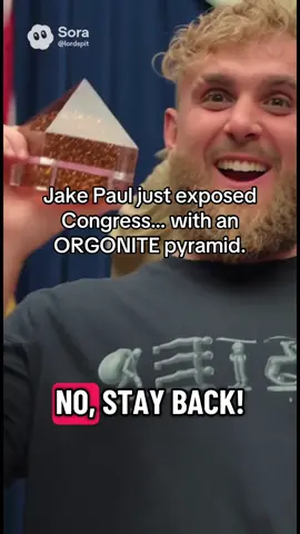 Jake Paul walks into Congress like it’s light work, holds up an Orgonite pyramid, and the whole room starts glitching into straight-up Lizardmen. Suits malfunctioning, eyes shifting, frequency breaking their cover in real time. They’ve spent years calling this stuff “make-believe,” and one pyramid blows their whole operation wide open. Watch what happens when the mask glitches and the truth slips out. #jakepaul #politics #orgonite #secretsociety #crystalshop 