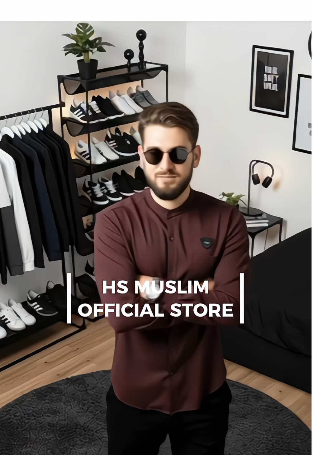 Kemeja pria lengan panjang kerah shanghai basic shirt polos #fyp #viral #kemeja #kemejapria #bajukoko 