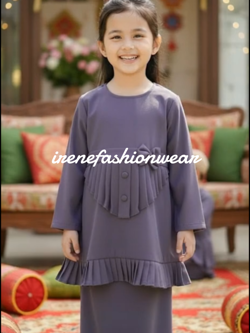 nak cari baju kurung untuk anak? meh mummy pilih ada macam2 warna..cantik dan murah..#bajukurungbudak #bajukurung #bajuraya2026 #OOTD #bajuanak 