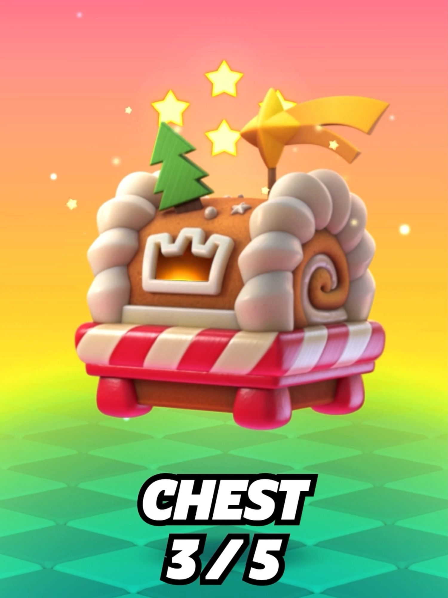 Christmas lucky chest 🔥🔥 #clashroyale