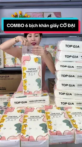 (GIẤY SIÊU TO, KHỔNG LỒ) COMBO 6 bịch khăn giấy CỠ ĐẠI đa sắc treo tường (tặng móc treo tường) Giấy An rút an toàn lành tính, giấy rút đa năng treo tường ĐẠT QUY CHUẨN CỦA BỘ CÔNG THƯƠNG - ĐA KHO (DS) Khăn giấy cao Khăn Giấy Rút #cindythuyttichcuc #khangiayrut #khangiaytreotuong #khangiattopgia #khangiaycaocap 