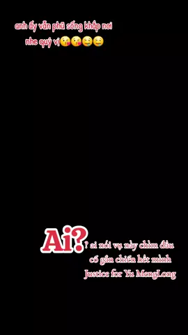 Ai? ai nói vụ này chìm? rất rất nhiều người ủng hộ đằng khác.. nhớ lên trang Avaaz.org ký tên cho a CÁ nhé các tình yêu ơi🦭🦭🦭🐟🐟🐟🐳🐳🐳#justiceforyumenglong于朦胧 #yumenglong于朦胧 #xuhướng #viral #foryou 