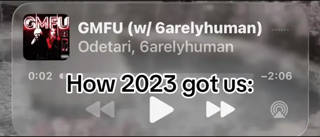 How 2023 got us🔥@Odetari #2023core #odetari #firesongs #songsthatgohard#CapCut 