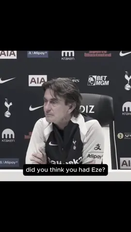 who’s eze? #tottenham #thomasfrank #xavisimons #fyp 